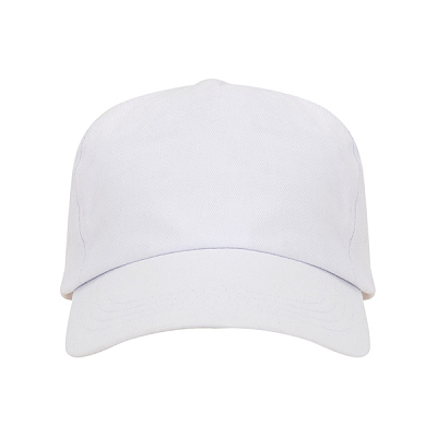 Бейсболка 5-панельная URANUS, Белый (Белый)