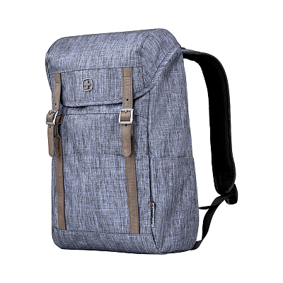 Рюкзак WENGER 16'', синий, полиэстер, 29 x 17 x 42 см, 16 л