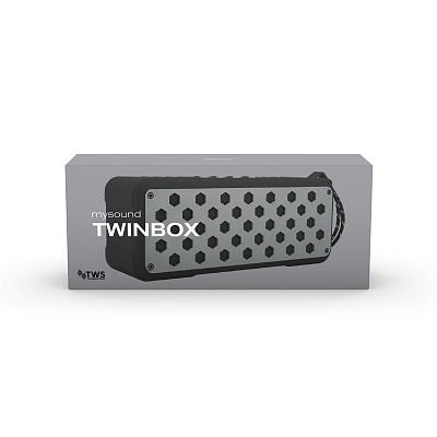 Портативная колонка Rombica Мysound Twinbox, красный