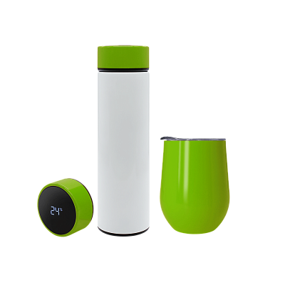 Набор Hot Box Duo C G (белый с салатовым)