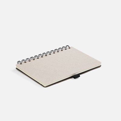 Блокнот на спирали Intrigo, белый