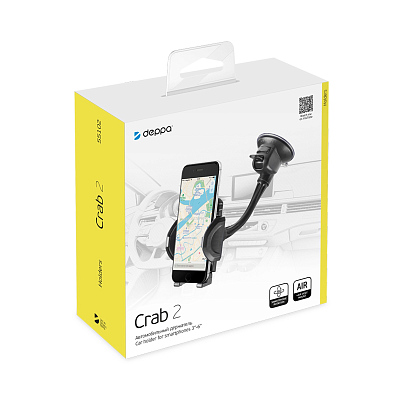 Универсальный держатель Crab 2 для смартфонов, гибкая штанга