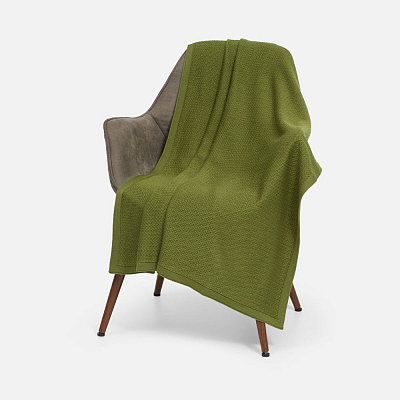 Плед Ornato  (лавровый) (Зеленый)