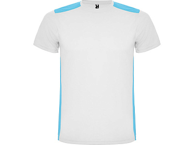 Спортивная футболка Detroit мужская (Белый/бирюзовый)