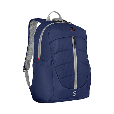Рюкзак WENGER Engyz 16", синий, 100% полиэстер, 33х20х46 см, 21 л
