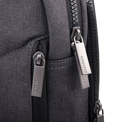 Сумка на плечо CORE, серый, 100% полиэстер 