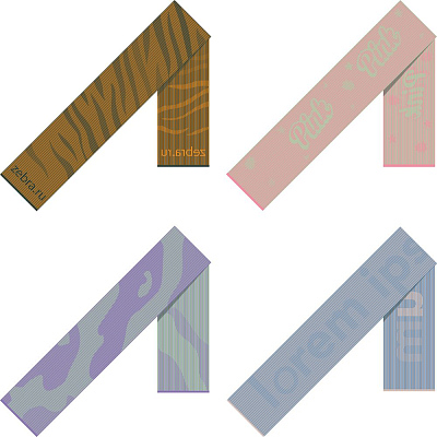 Шарф Fung XXL на заказ акрил