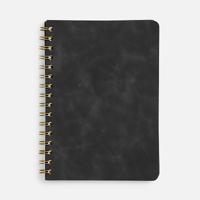 Ежедневник Spiral, недатированный, черный (Чёрный)