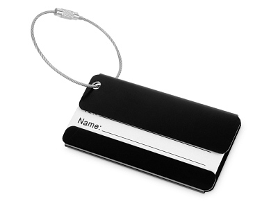 Бирка для багажа Discovery (Чёрный)