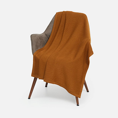 Плед Ornato  (светлое золото) (Оранжевый)