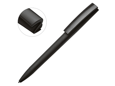 Ручка пластиковая soft-touch шариковая Zorro