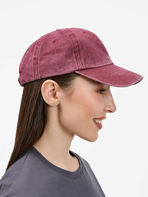 Бейсболка Berwi, бордовая