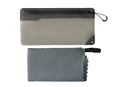 Спортивное полотенце Спутник в чехле