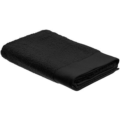 Полотенце Odelle, большое, черное (Чёрный)