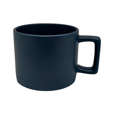 Кружка керамическая Geometry, тёмно-синяя (Тёмно-синий)