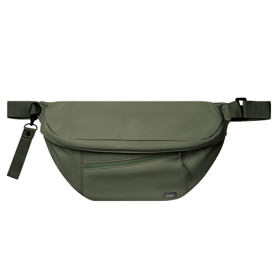 Сумка cross body Boston, зеленая (Зеленый, серый)