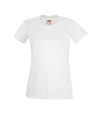 Футболка спортивная женская FOTL SS Performance T Lady (Белый)