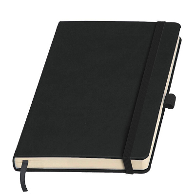 Блокнот клетка PRINT (Чёрный)