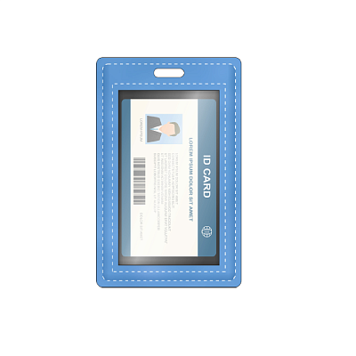 Держатель для пропуска Personal прорезной (Многоцветный)