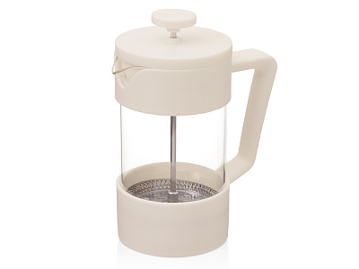 Френч-пресс Intense (Белый/прозрачный)