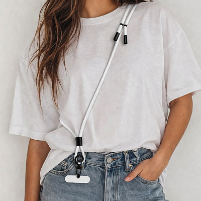 Кабель - ланьярд Линк 66 Вт, белый