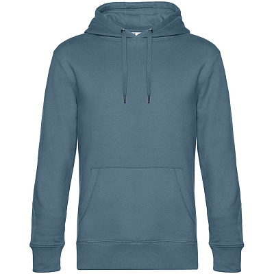 Толстовка с капюшоном унисекс King, дымчато-серая (Серый)