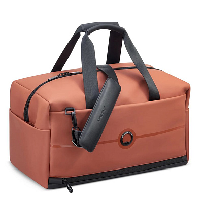 Сумка дорожная Turenne S, красно-коричневая (Коричневый)