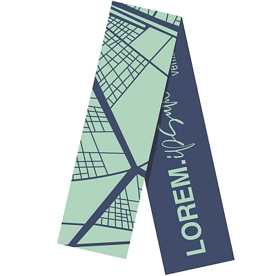 Шарф на заказ Tricksy Classic Net L акрил