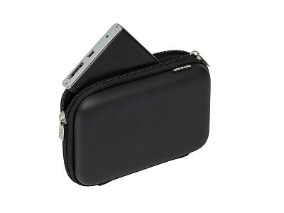 Чехол для жесткого диска из кожзама (Чёрный)