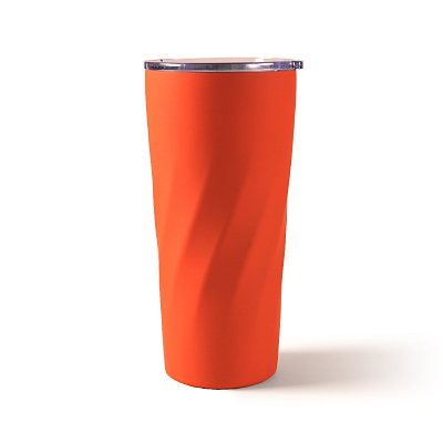 Термокружка RADMIR soft touch 600 мл (Оранжевый)