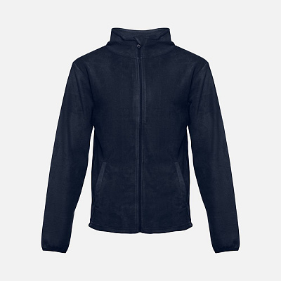 Куртка флисовая мужская Helsinki, красная (Тёмно-синий)