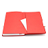 Блокнот A5 Veles в твёрдом переплёте, красный - Фото 3