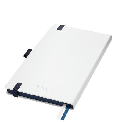 Ежедневник Арктик (Arctic) недатированный, белый/синий