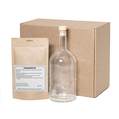 Набор  "Сам себе сомелье" для приготовления авторского напитка Крамбамбуля (Бежевый, крамбамбуля)