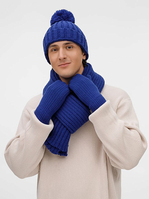 Варежки HappyGo, синие