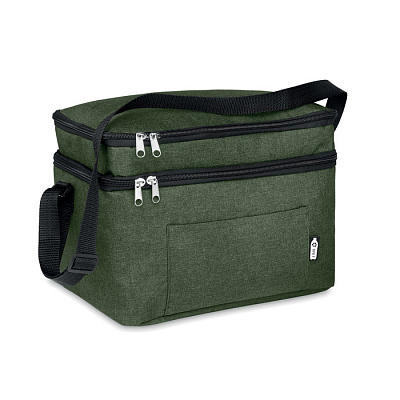 RPET cooler bag (Темно-зеленый)