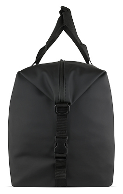 Сумка дорожная BUGATTI Rina, чёрная, переработанный полиуретан, 70х25х28 см, 35 л