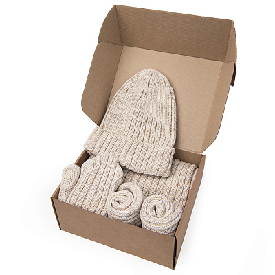 Набор подарочный НАСВЯЗИ© (Бежевый)