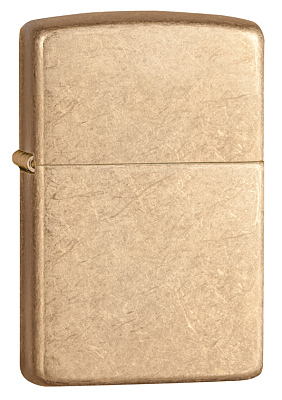 Зажигалка ZIPPO Armor™с покрытием Tumbled Brass, латунь/сталь, золотистая, матовая, 38x13x57 мм (Золотистый)