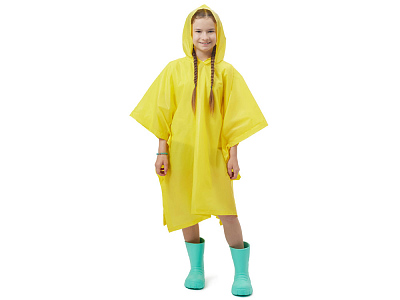 Пончо Hawaii c чехлом детский (Желтый) Пончо Hawaii c чехлом детский (Желтый)