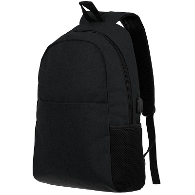 Рюкзак для ноутбука Conttori, черный меланж (Чёрный)