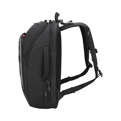 Рюкзак VICTORINOX Touring 2.0, черный, износоустойчивый полиэстер 600D, 31x19x45 см, 21 л