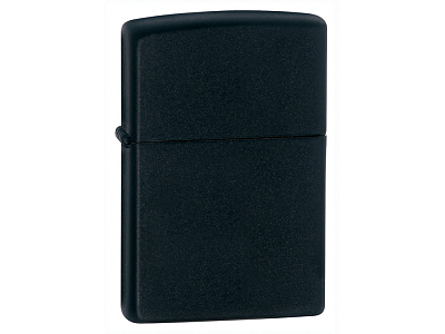 Зажигалка ZIPPO Classic с покрытием Black Matte (Чёрный)