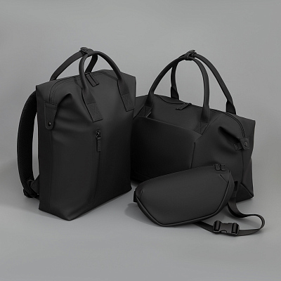 Сумка дорожная Мадрид (Madrid), черная