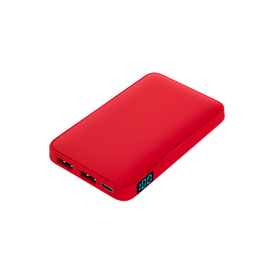 Внешний аккумулятор с подсветкой Ancor 5000 mAh, зеленый (Красный)