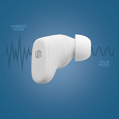 Беспроводные наушники Urban Vitamin Gilroy с активным шумоподавлением ANC, ENC