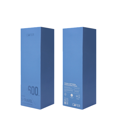 Термос S-travel с датчиком температуры 600 мл. (красный)