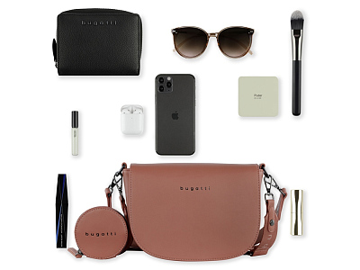 Сумка наплечная женская АЛМАТА (ALMATA) с кошельком