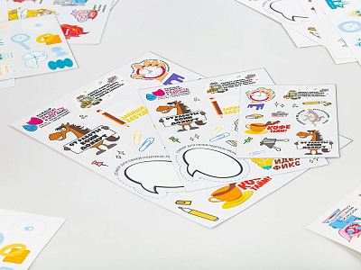 Наклейки UV-DTF Sticker Pack на заказ, L