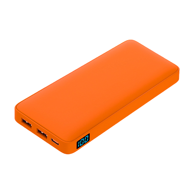 Внешний аккумулятор с подсветкой Анкор Плюс PD (Ancor PD Plus) 10000 mAh  (Оранжевый)